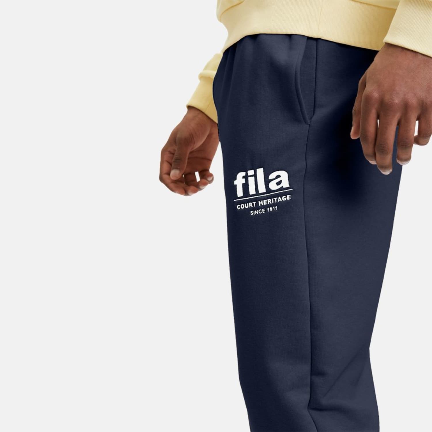 Fila LISBON graphic sweat pants black iris Bild 4