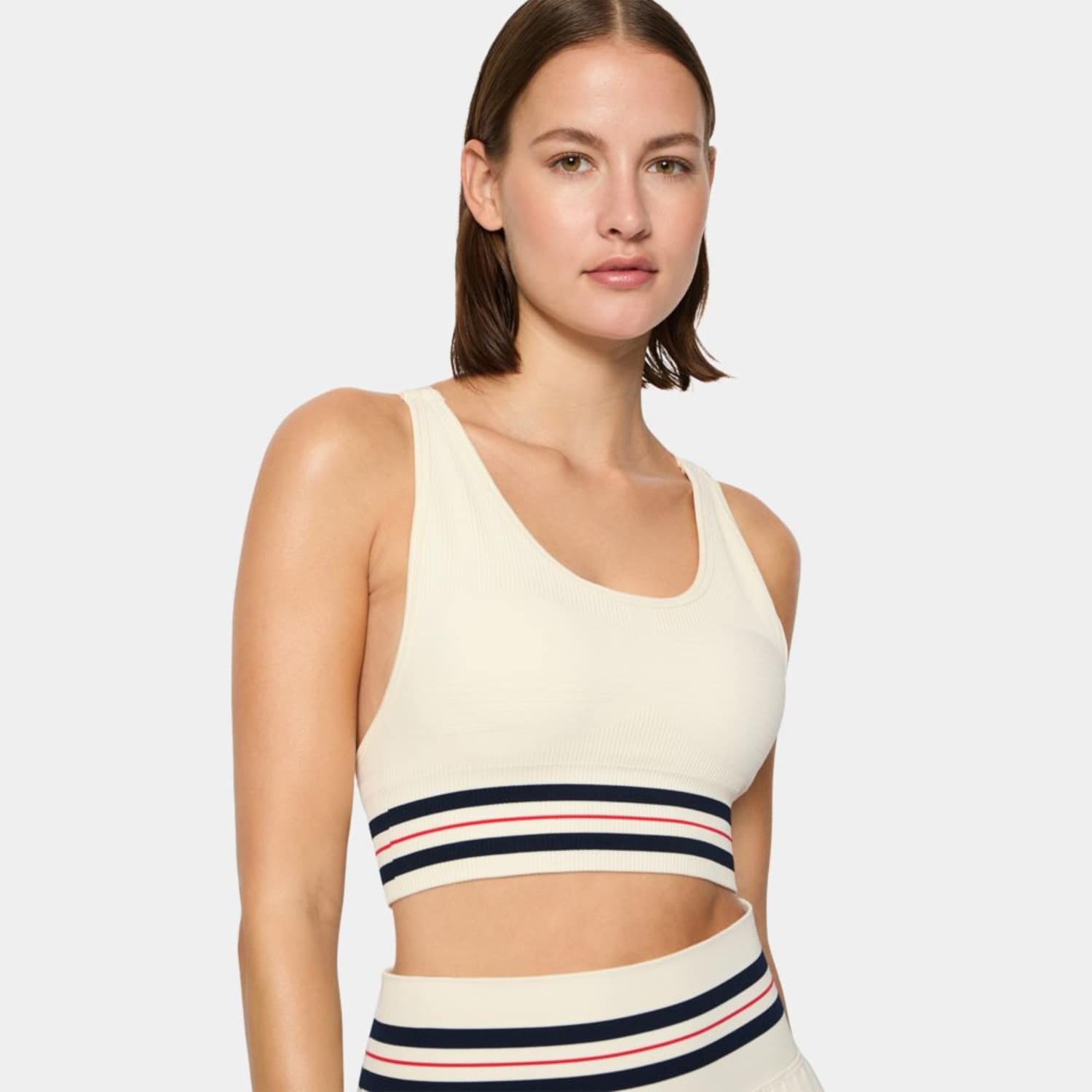 Fila LUCKY ACE SEAMLESS SPORTS BRA Beige Bild 4