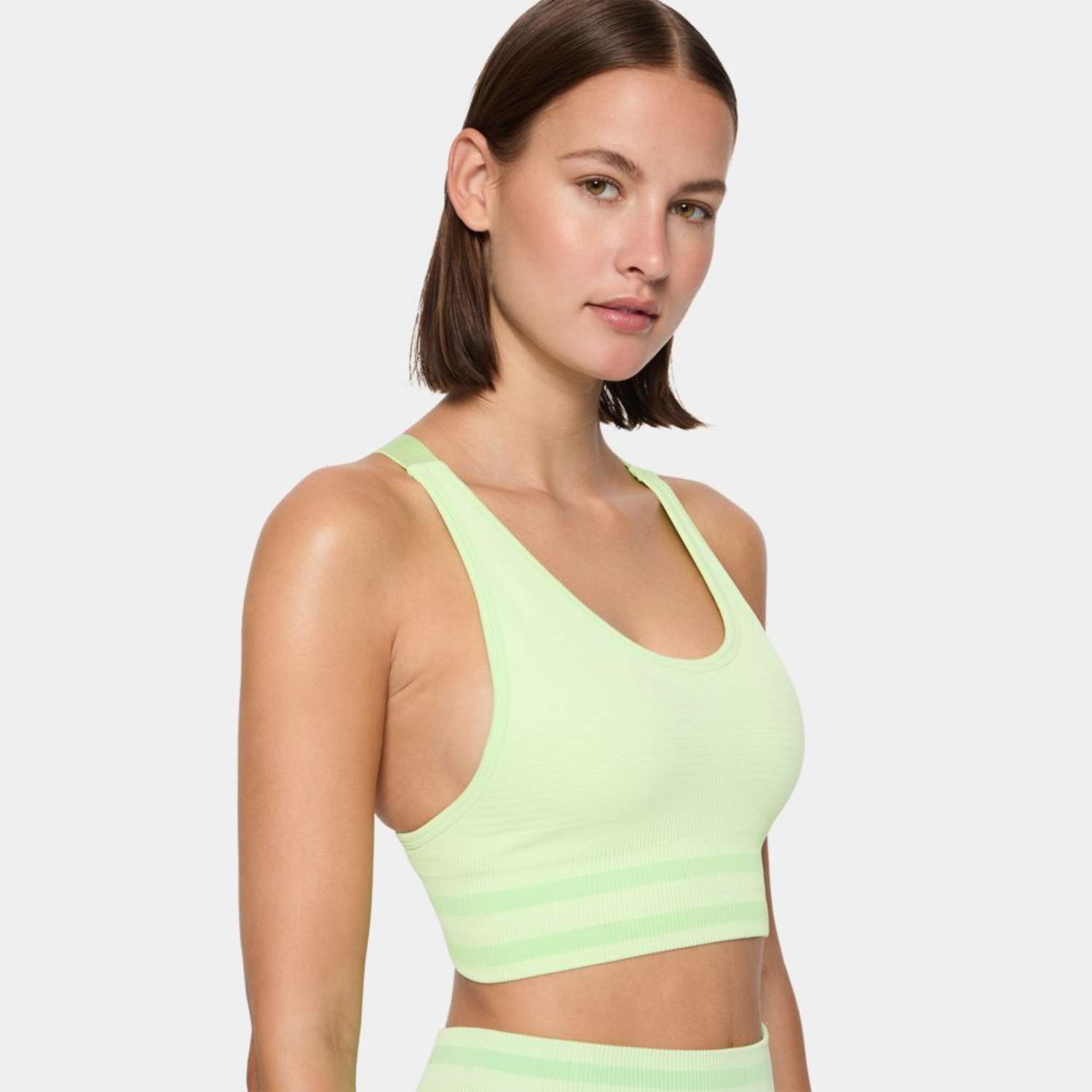 Fila LUCKY ACE SEAMLESS SPORTS BRA Green Bild 4