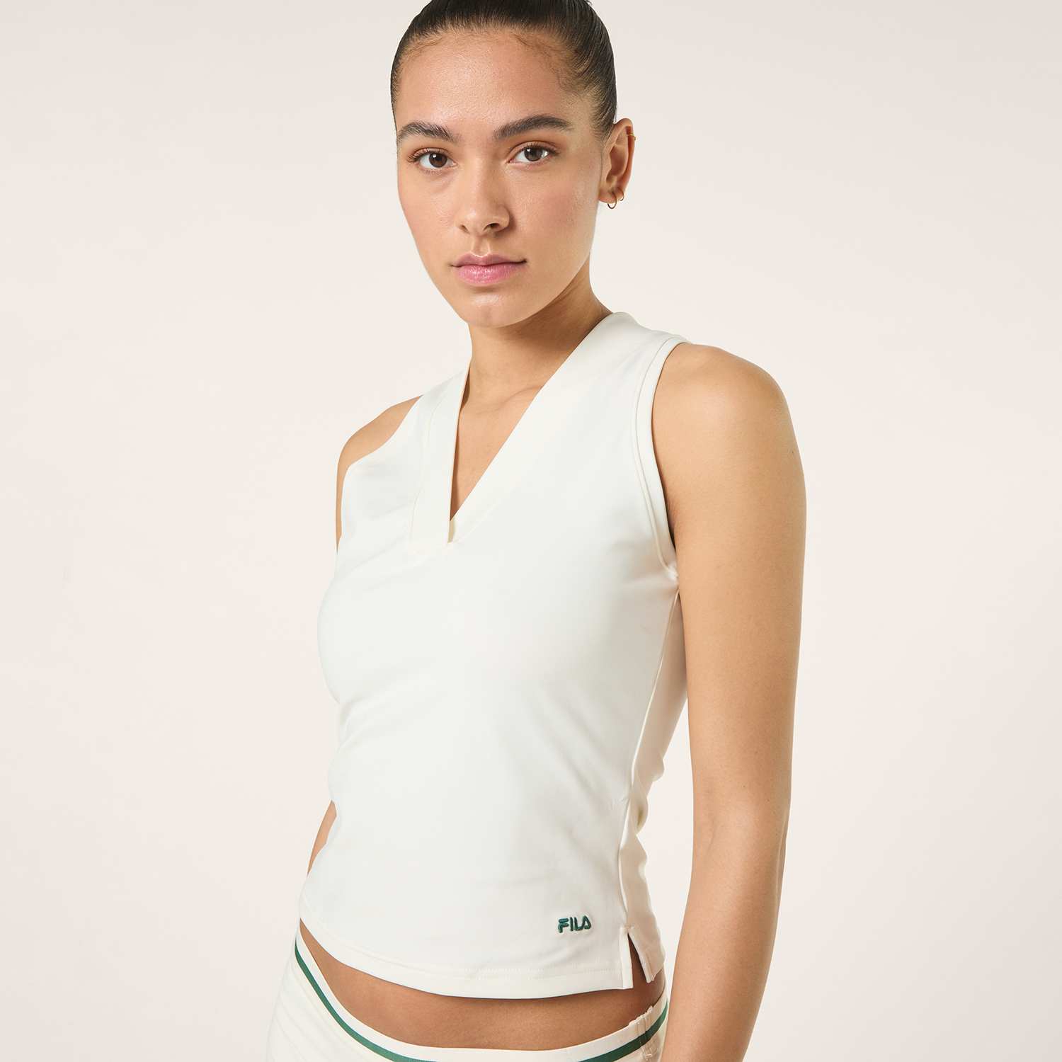 Fila LUNATA graphic sleeveless v-neck top Bild 4