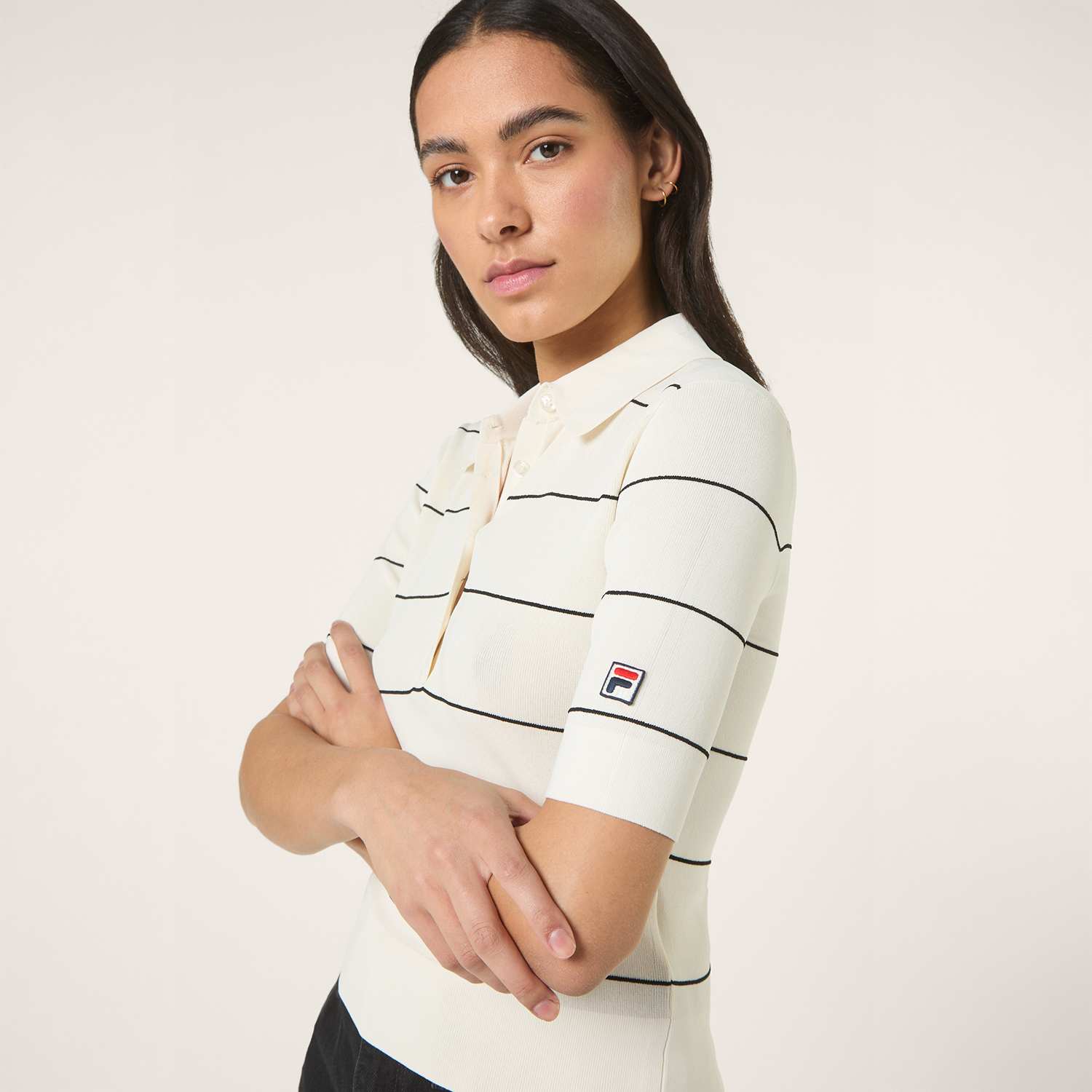 Fila MONTECARLO slim fine knitted polo shirt Bild 4