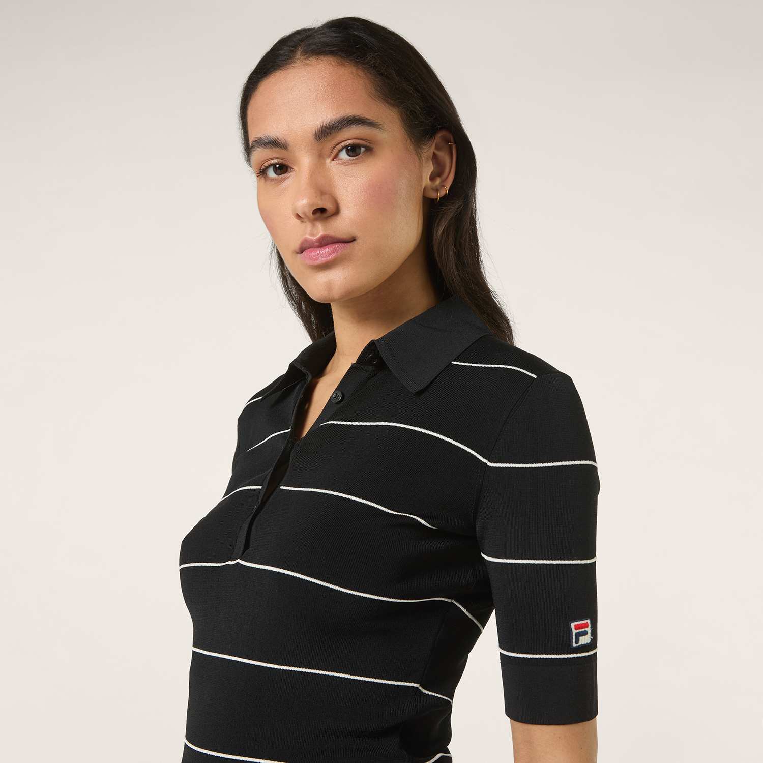 Fila MONTECARLO slim fine knitted polo shirt Bild 4