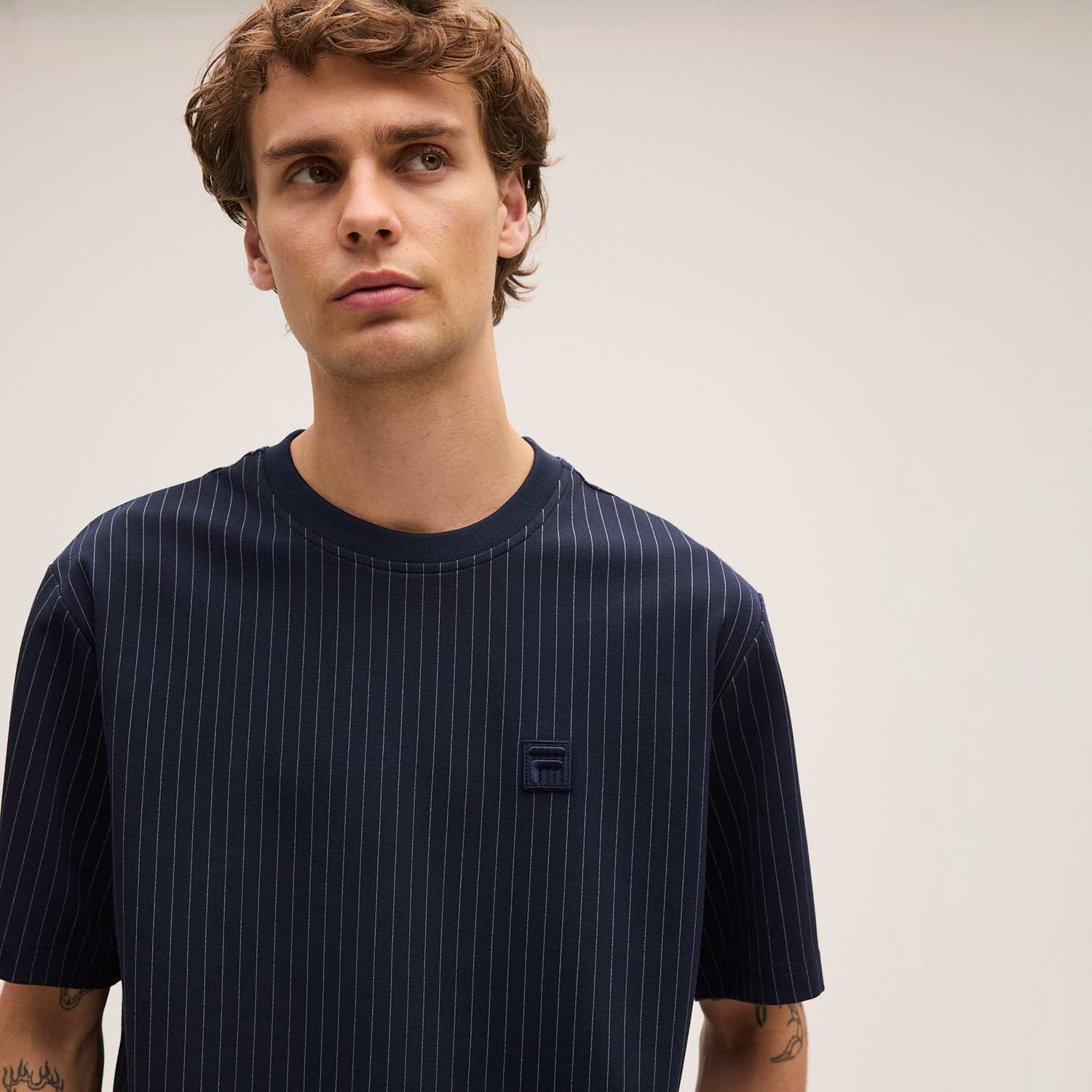 Fila PADOLA relaxed pinstripe t-shirt Bild 4