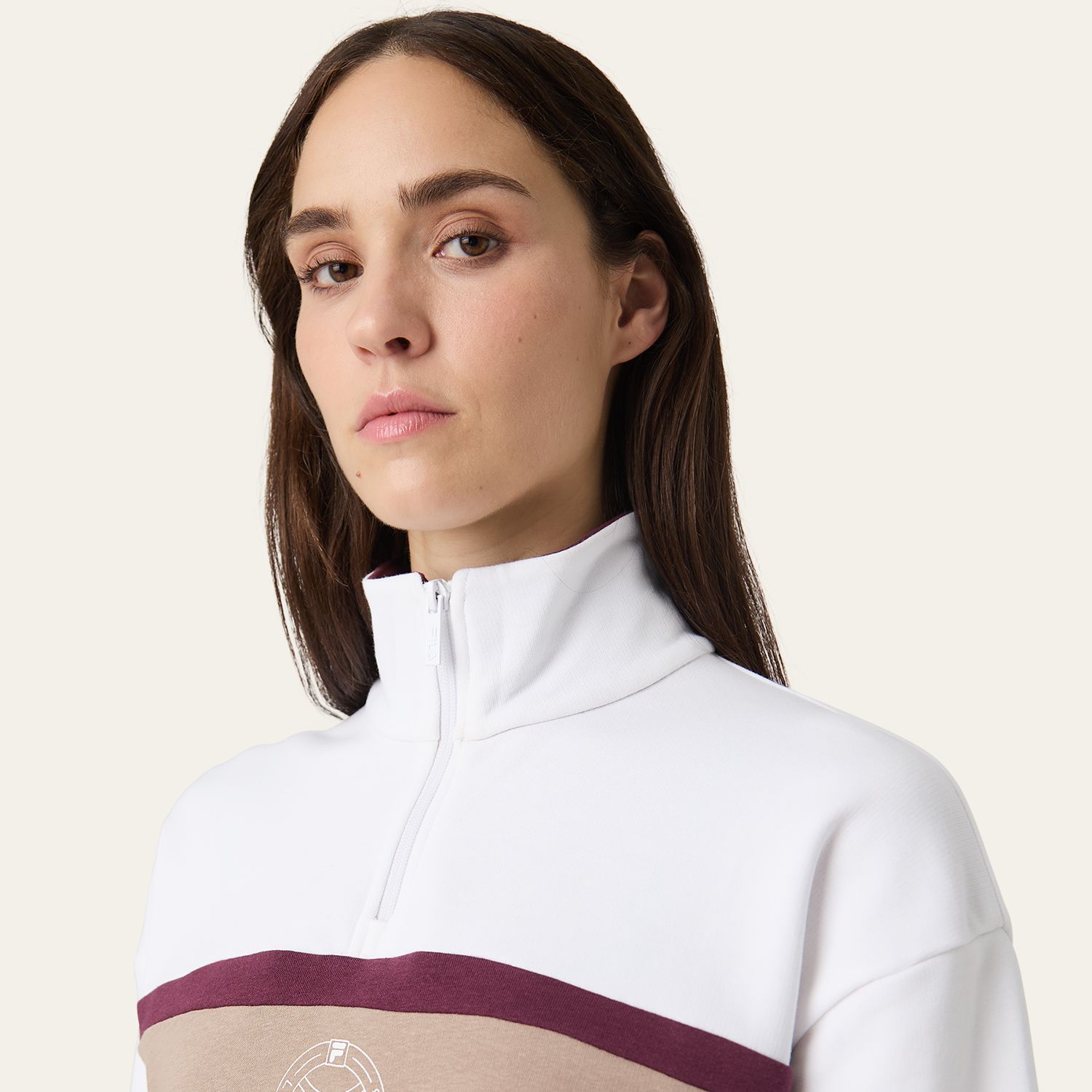 Fila PARELLA relaxed half-zip sweatshirt Bild 4