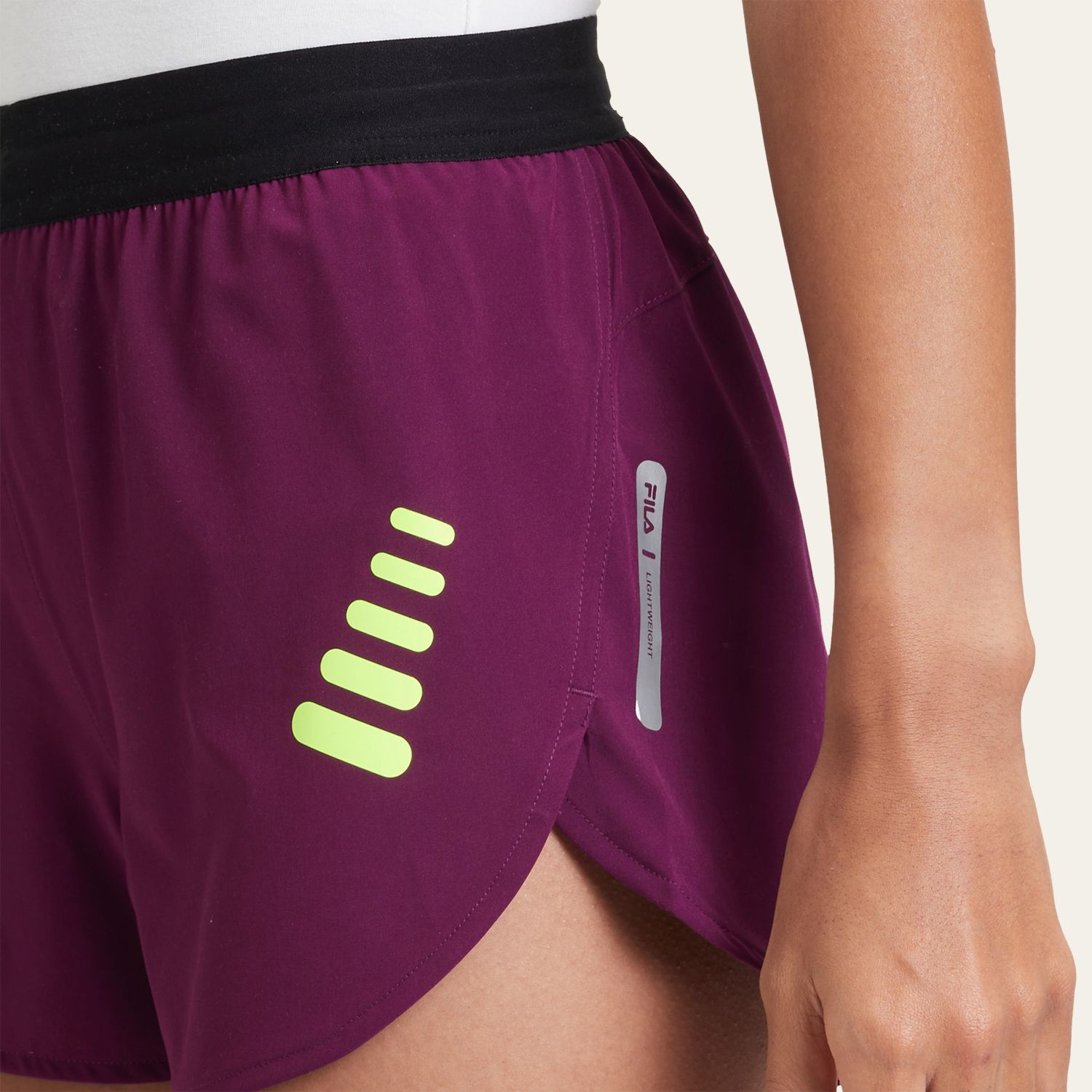 Fila RECALE running shorts plum caspia Bild 4