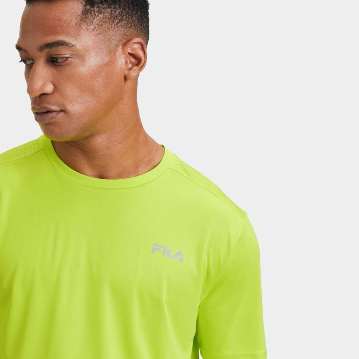 Fila RELLANO running tee Acid Lime Bild 4