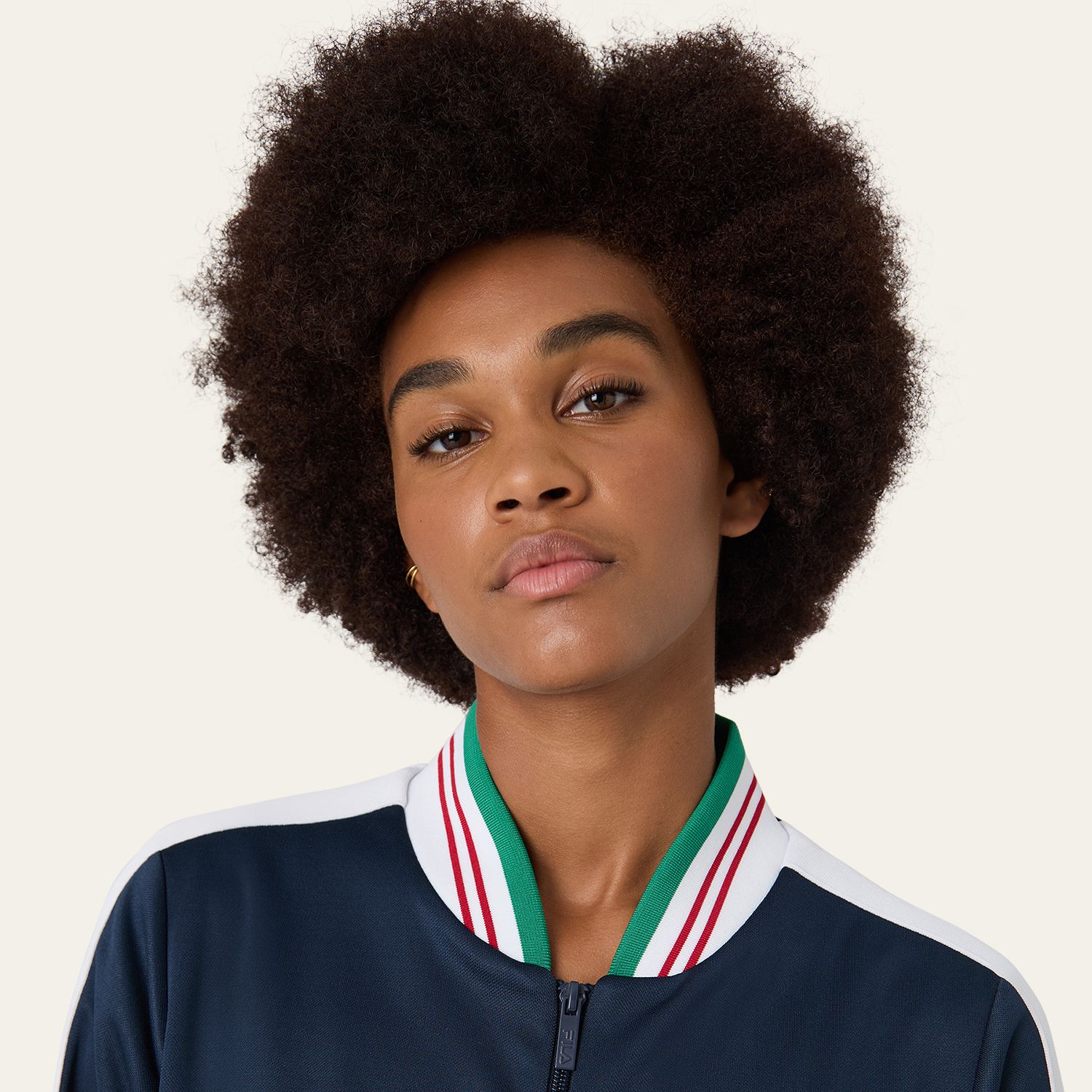 Fila SAGANO cropped taped track jacket Bild 4