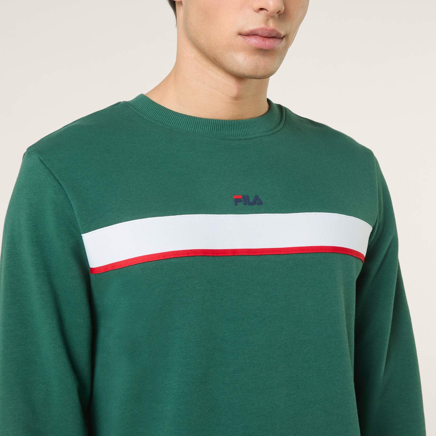 Fila SAGANO regular taped crewneck sweatshirt Bild 4