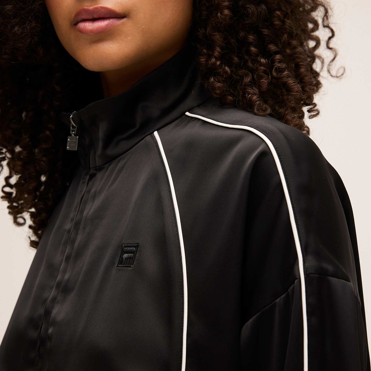 Fila SERINA regular piping satin track jacket Bild 4