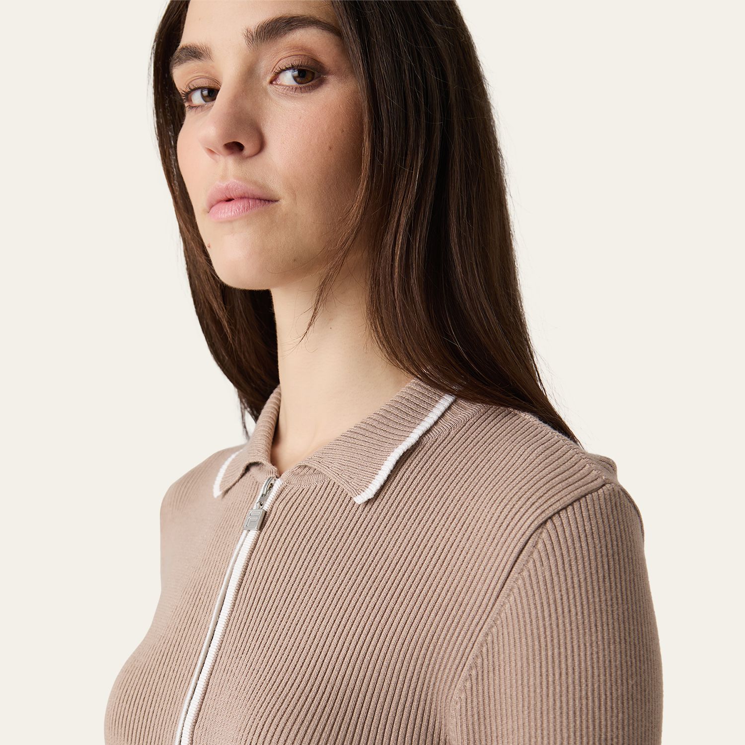 Fila SIMONTE slim full-zip knit cardigan Bild 4