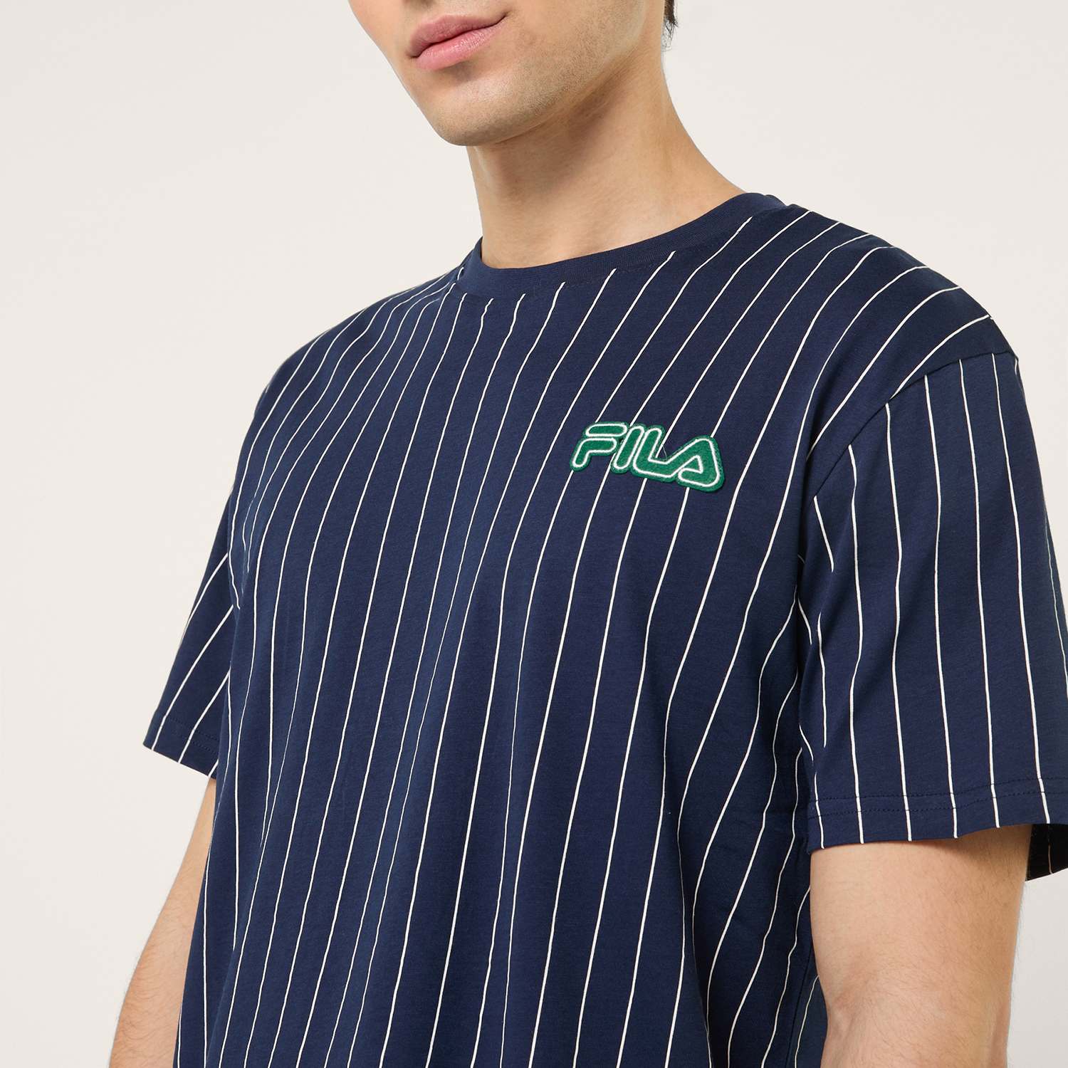 Fila STATUTO relaxed pinstriped t-shirt Bild 4