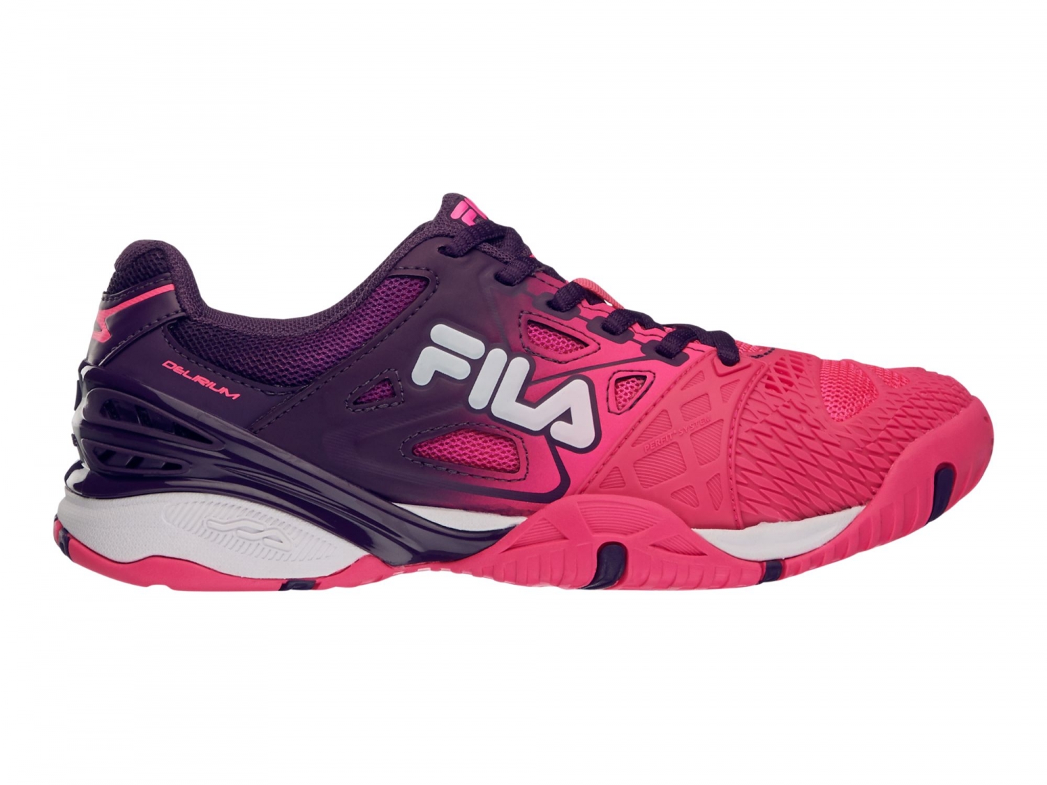 fila cage delirium womens tennis shoe