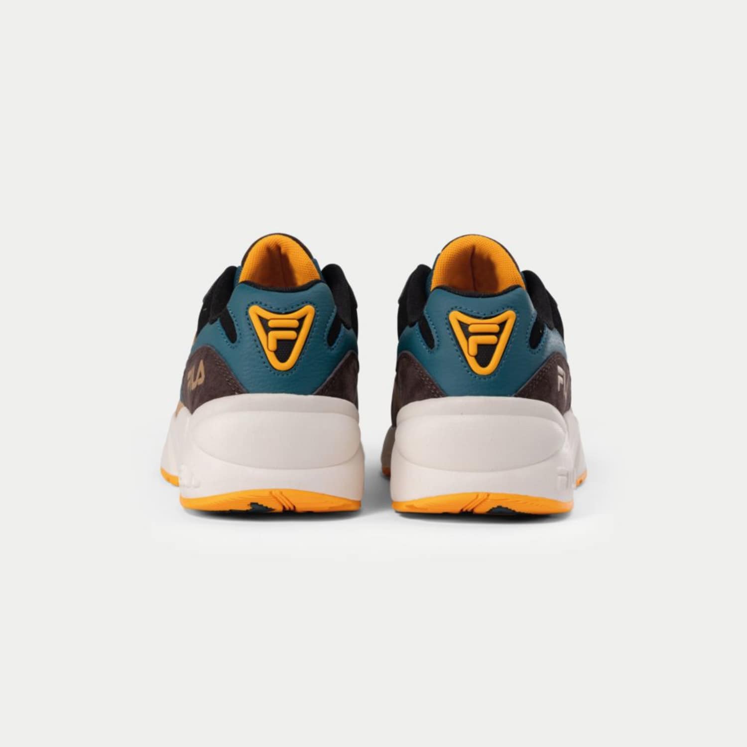 Fila V94M S Men Coffee bean-bright marigold Bild 4