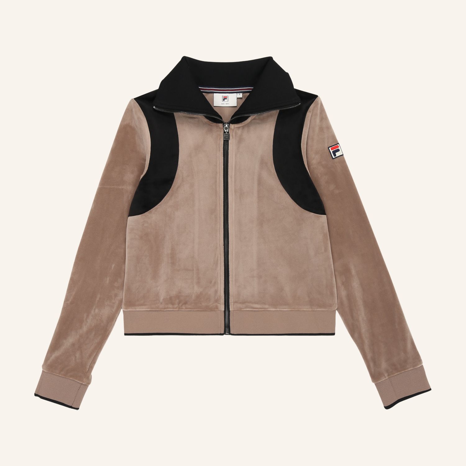Fila ADRIANO slim velour track jacket Bild 5