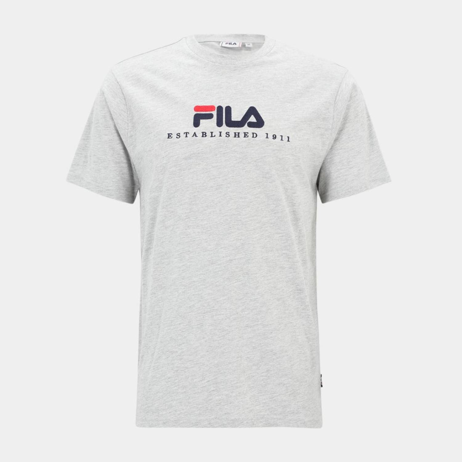 Fila BEDBURG tee Light Grey Melange Bild 5