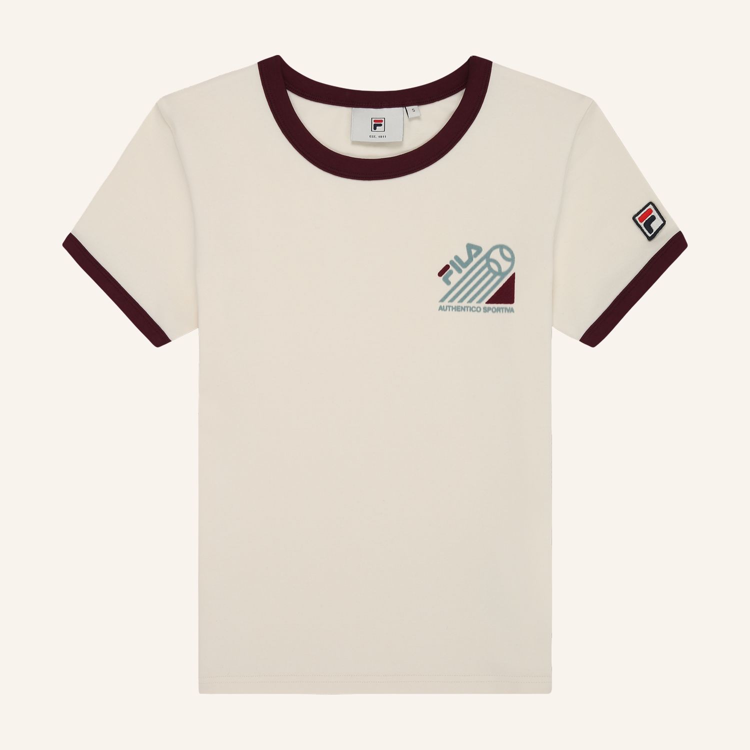 Fila BELLANO slim ringer t-shirt Bild 5