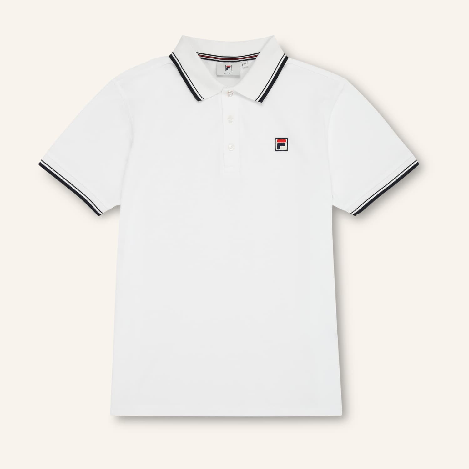 Fila BIELLA regular tipped polo shirt Bild 5