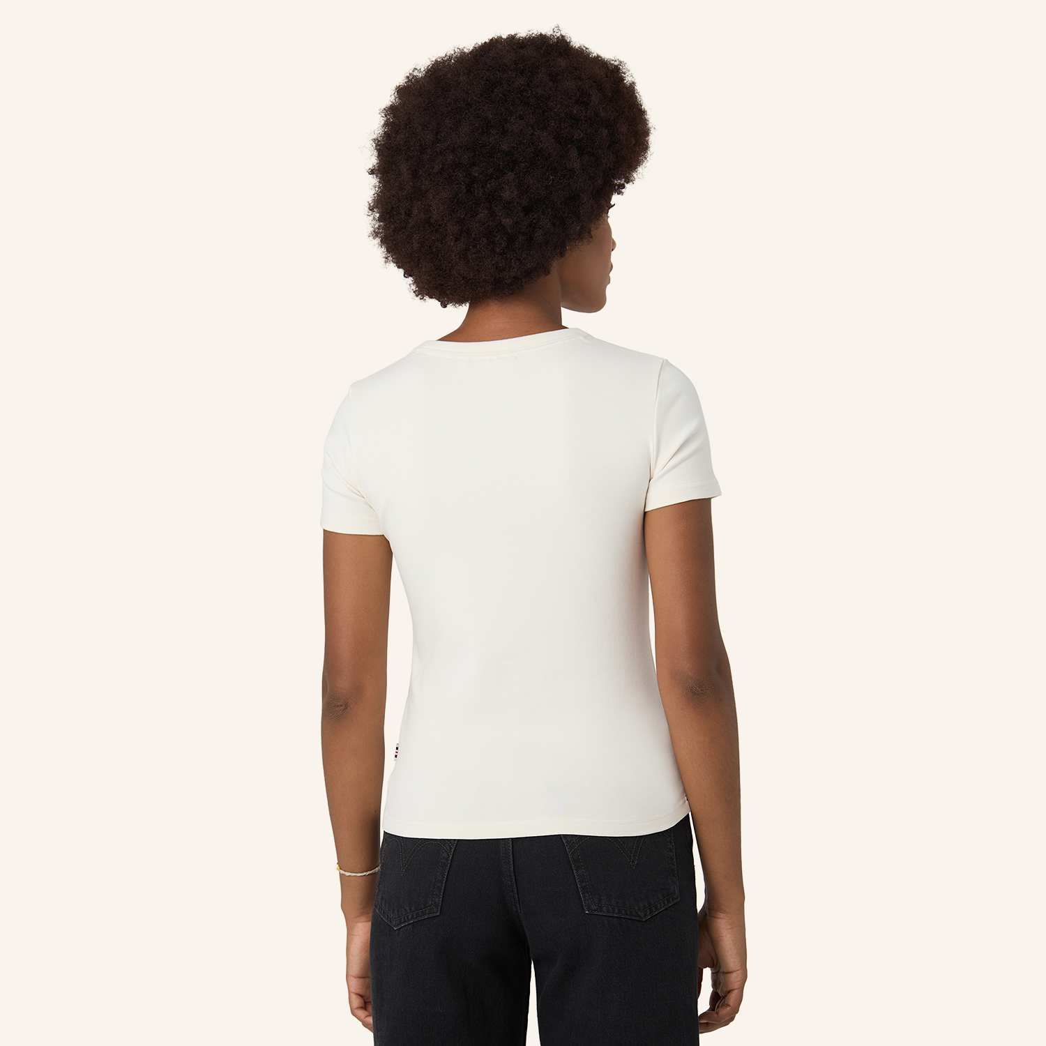 Fila BIELLA slim t-shirt Bild 5