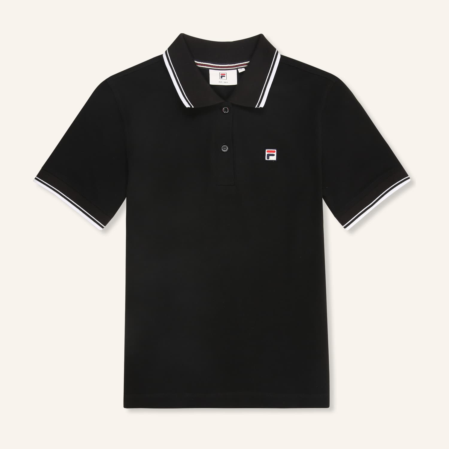 Fila BIELLA slim tipped polo shirt Bild 5