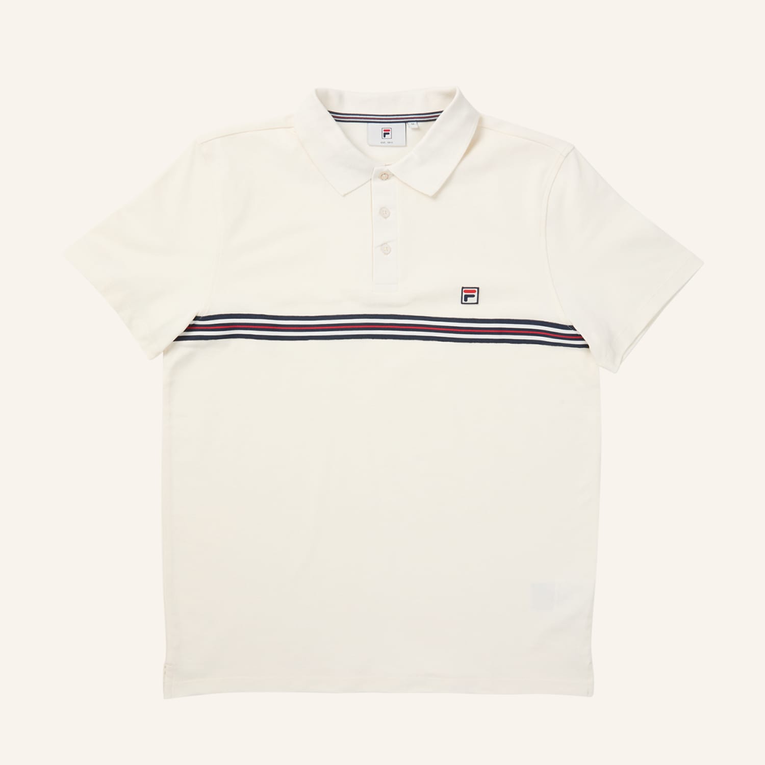 Fila DIECIMO regular heritage tape polo shirt Bild 5