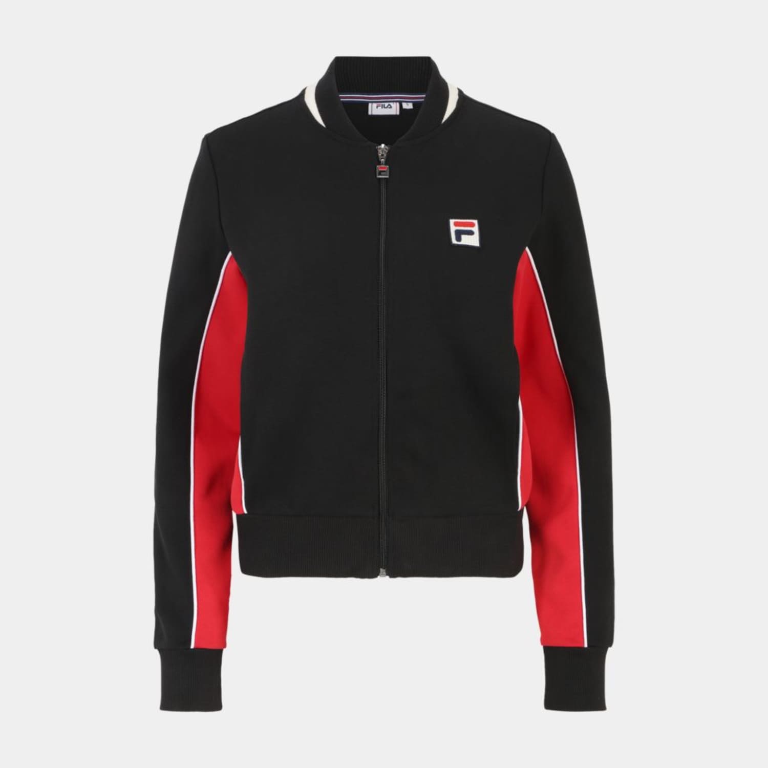 Fila LAIBEN track jacket black-true red Bild 5