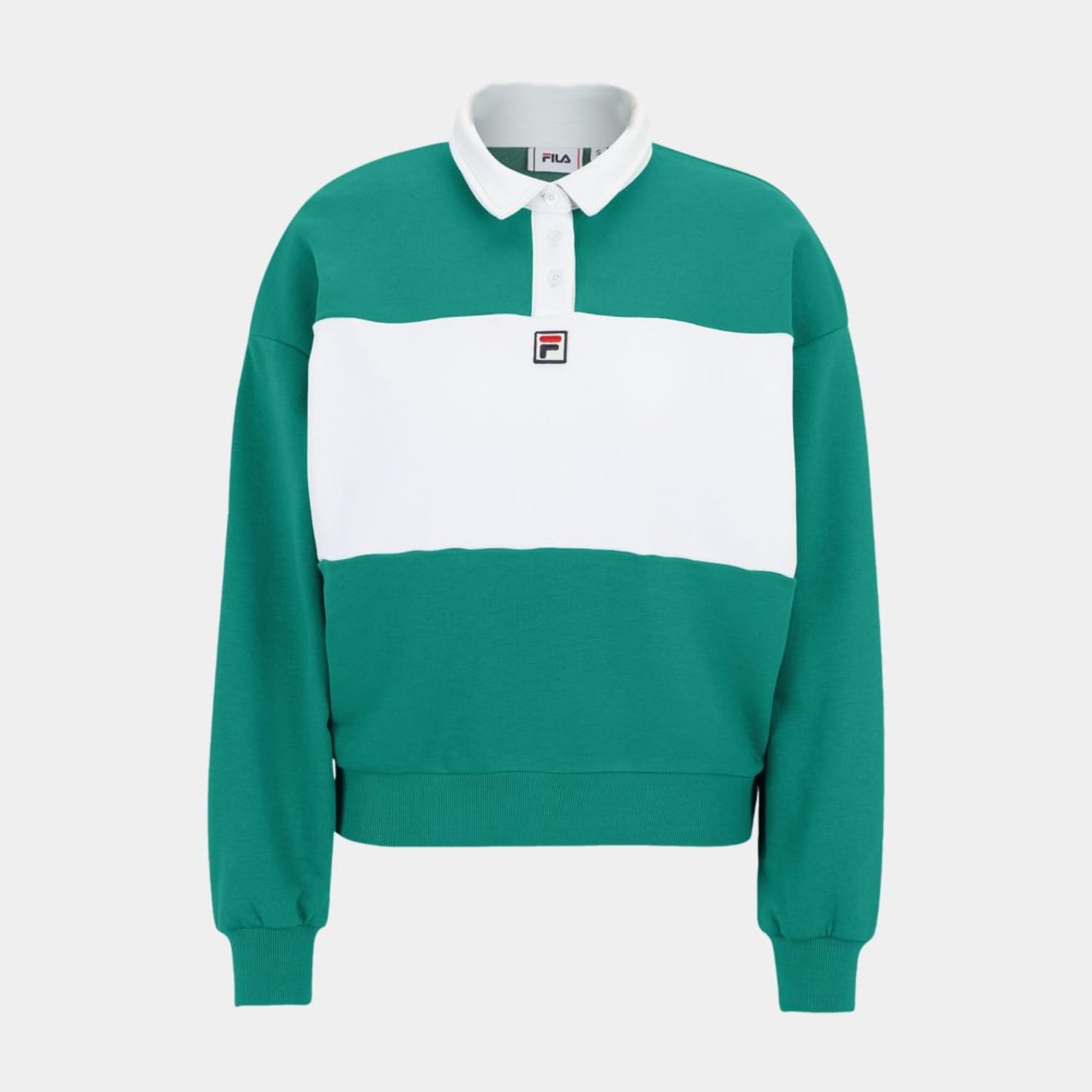 Fila LANGOGNE oversized cropped polo sweat Bild 5