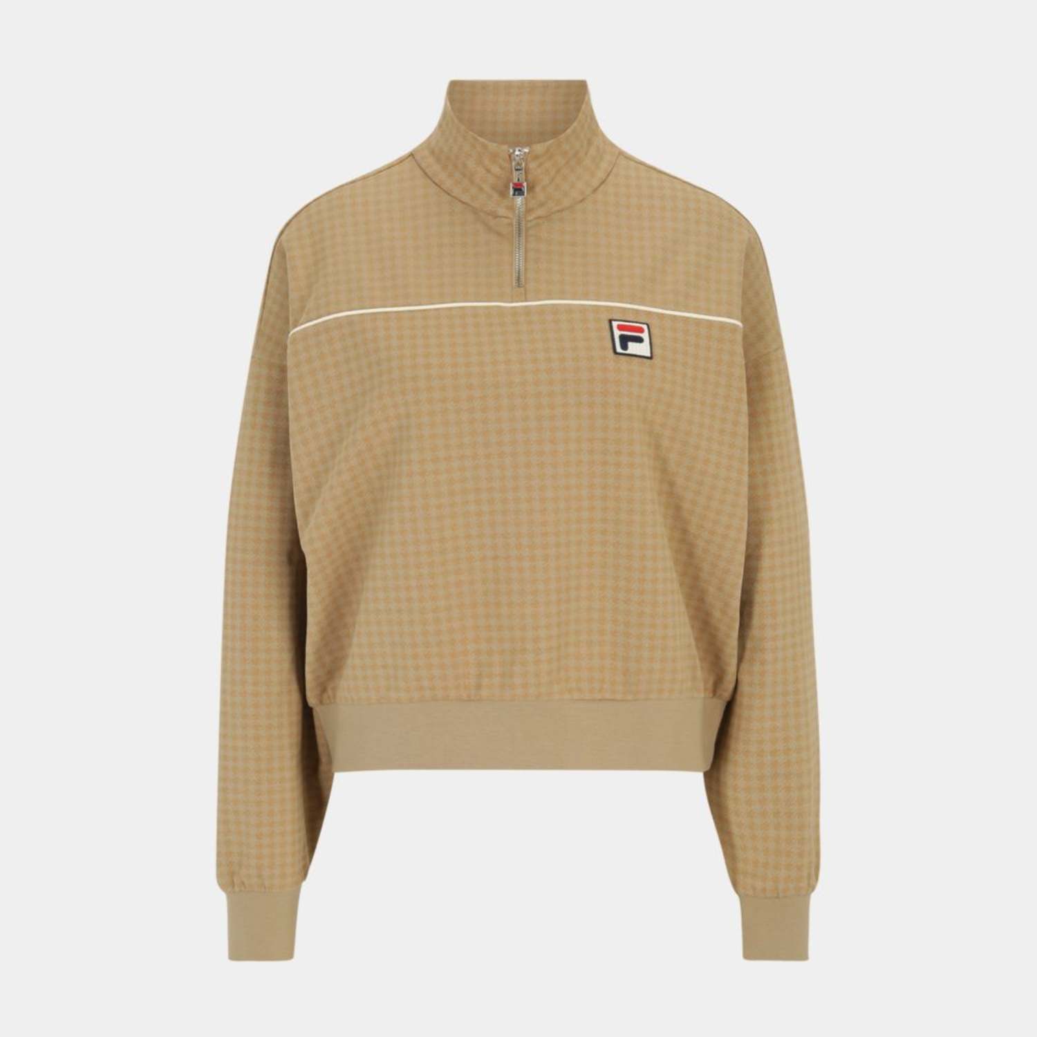 Fila LIEBAU AOP half zip sweater beige Bild 5