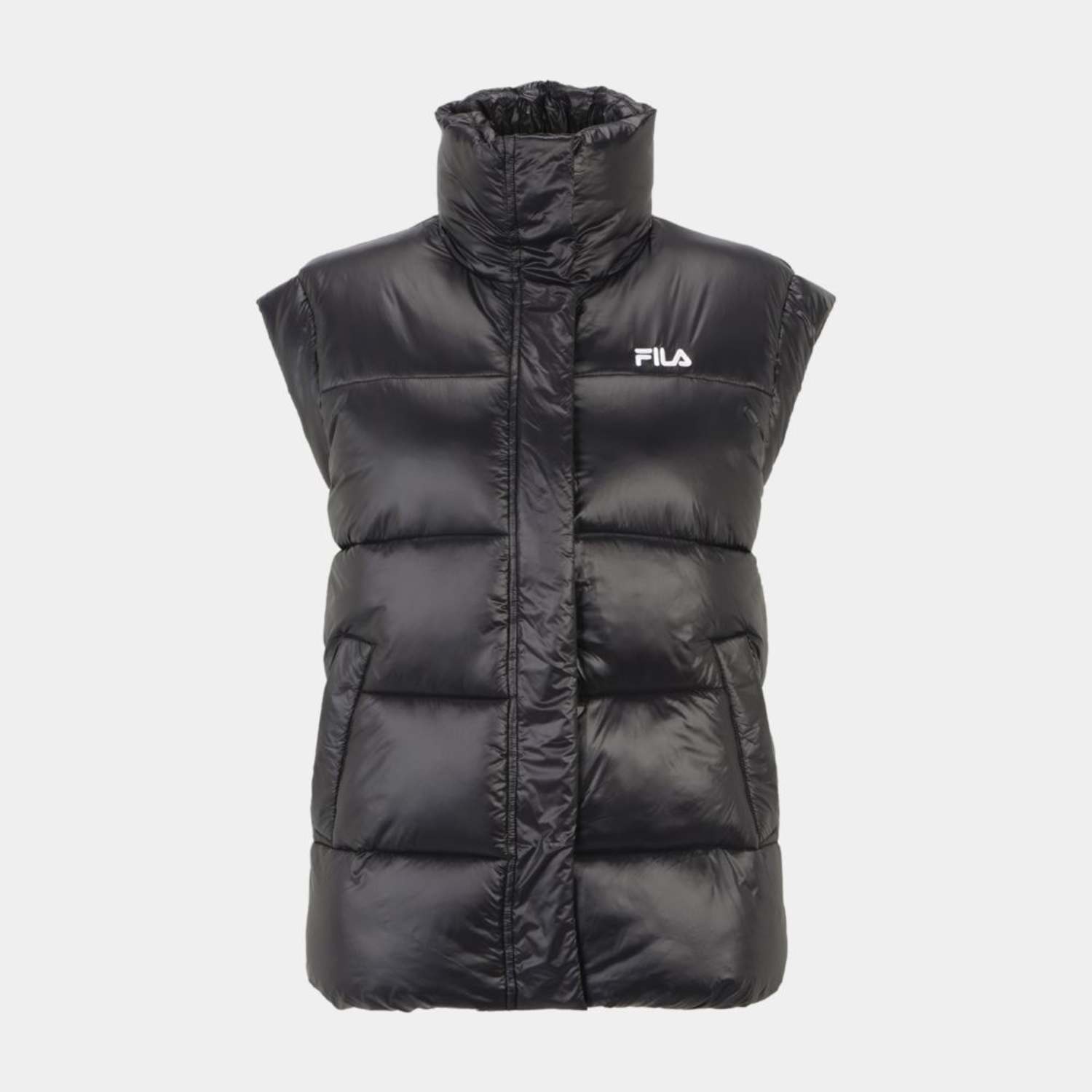 Fila LUZK long puffer vest Black Bild 5