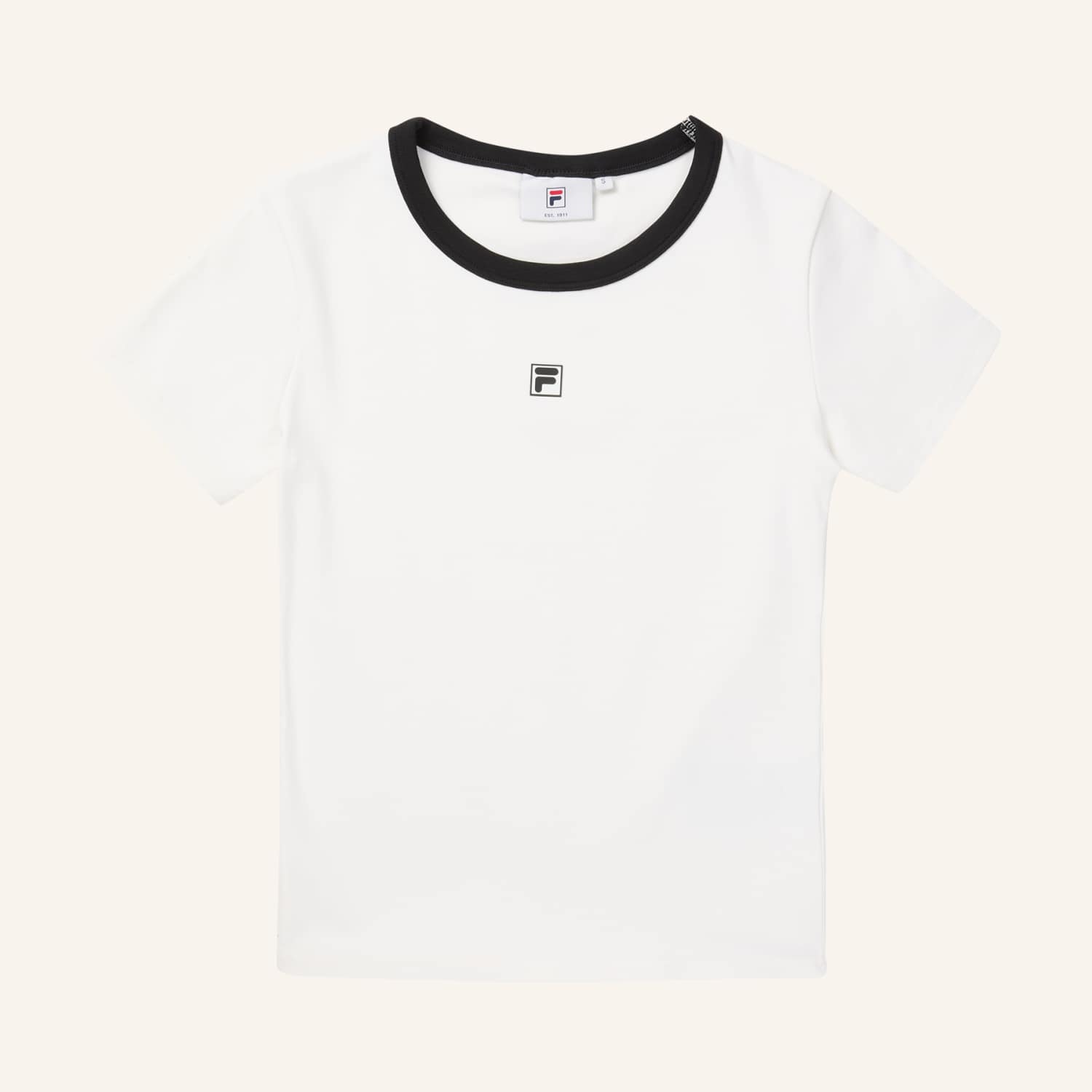 Fila MONTEBENI slim logo rib t-shirt Bild 5
