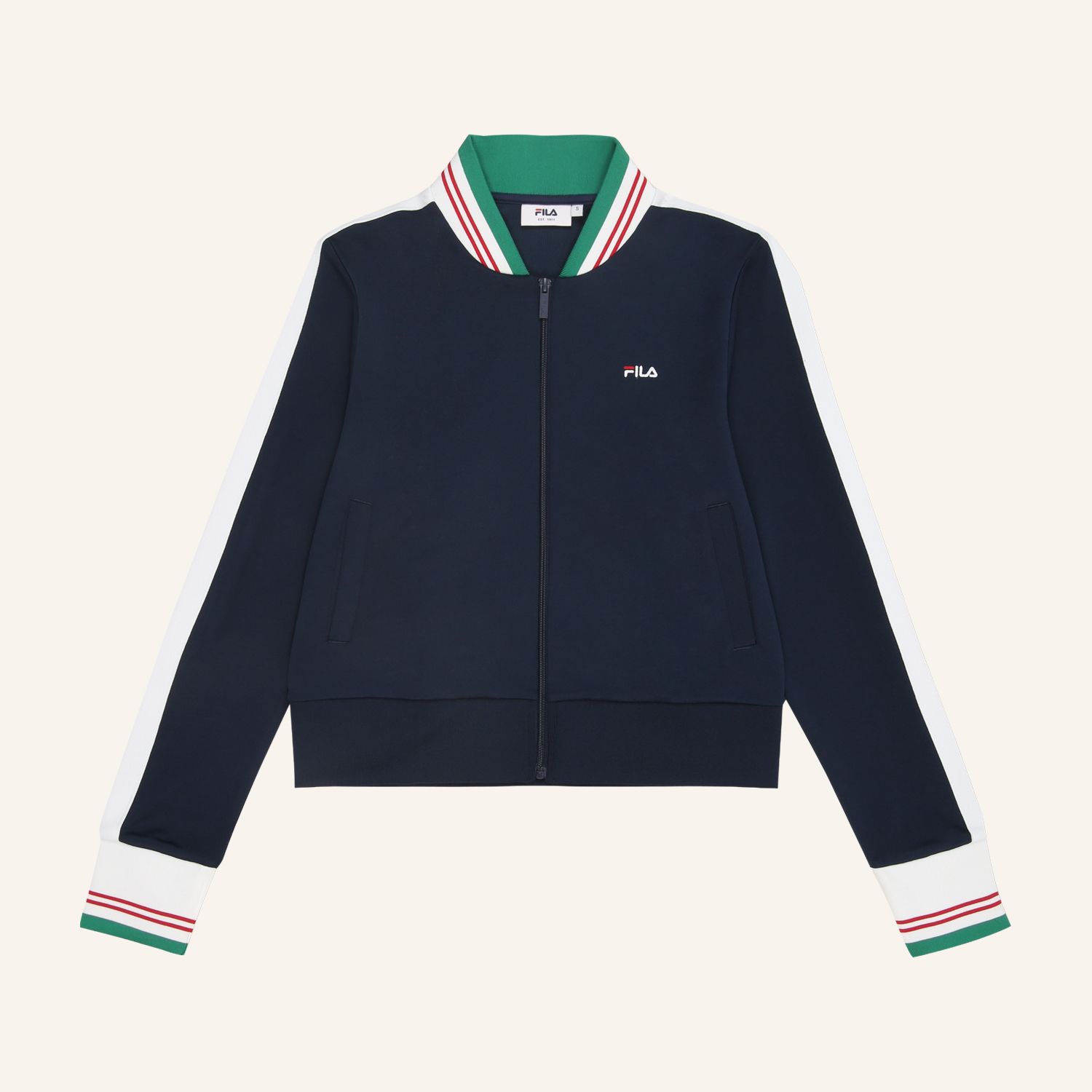 Fila SAGANO cropped taped track jacket Bild 5