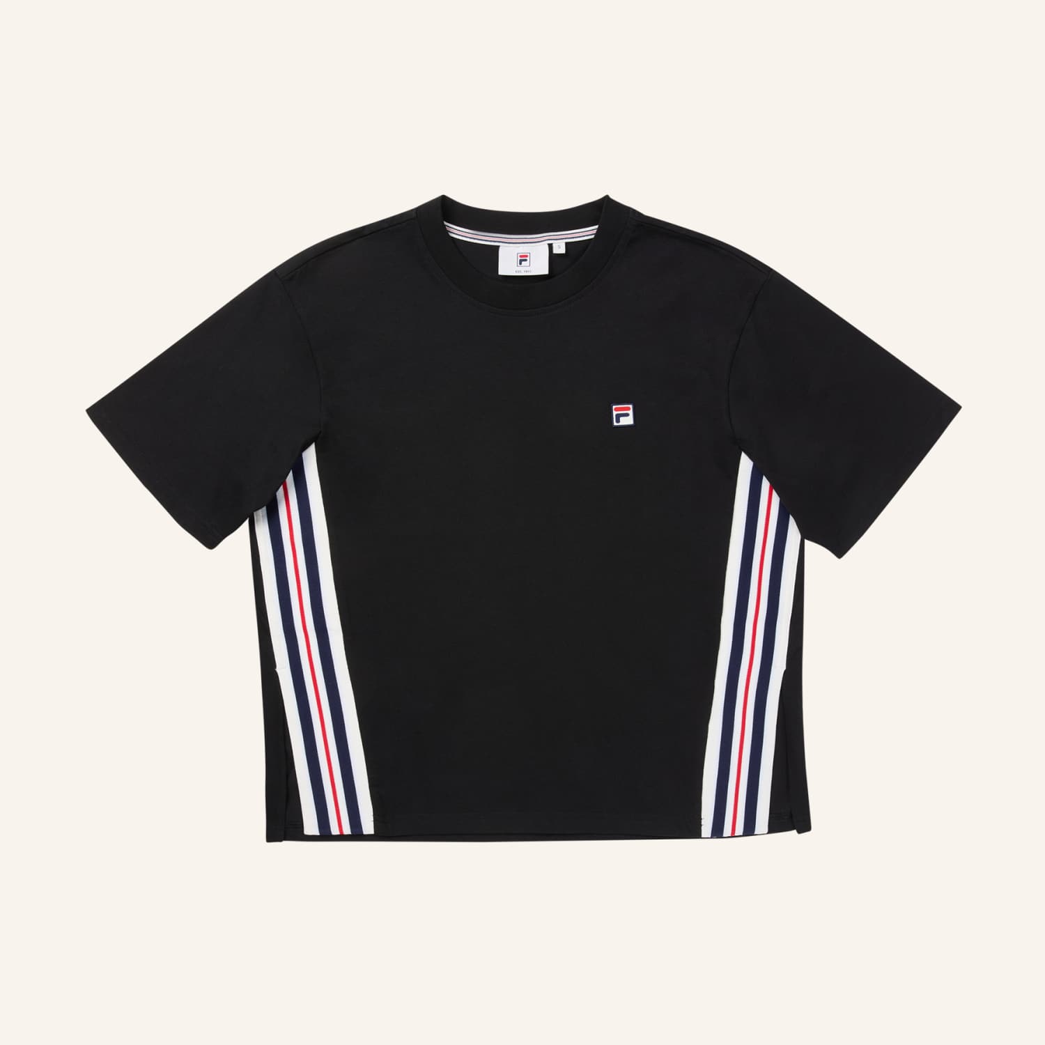 Fila SERRETTA loose heritage tape t-shirt Bild 5