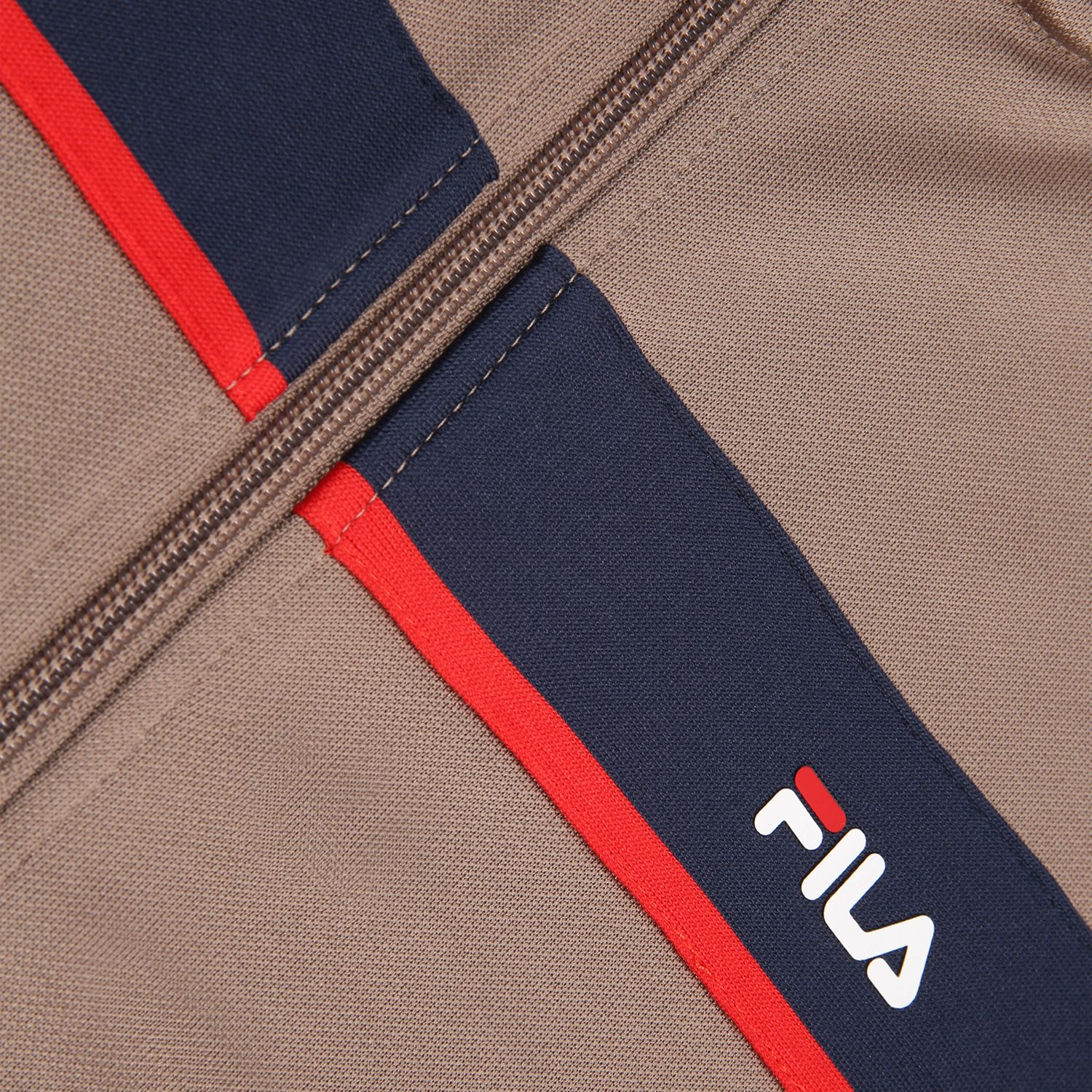 Fila SAGANO REGULAR TAPED TRACK JACKET taupe gray Bild 6
