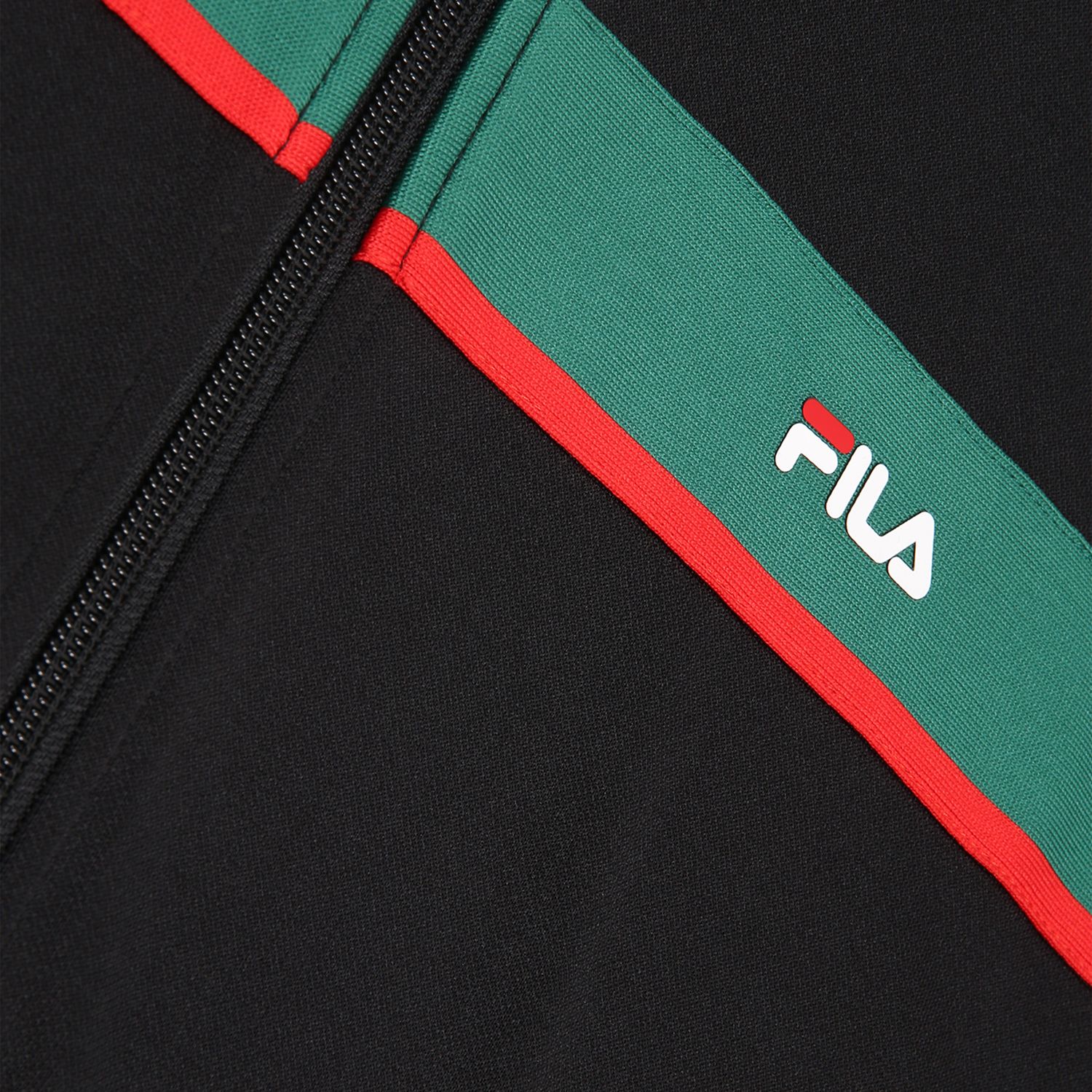 Fila SAGANO REGULAR TAPED TRACK JACKET black Bild 6