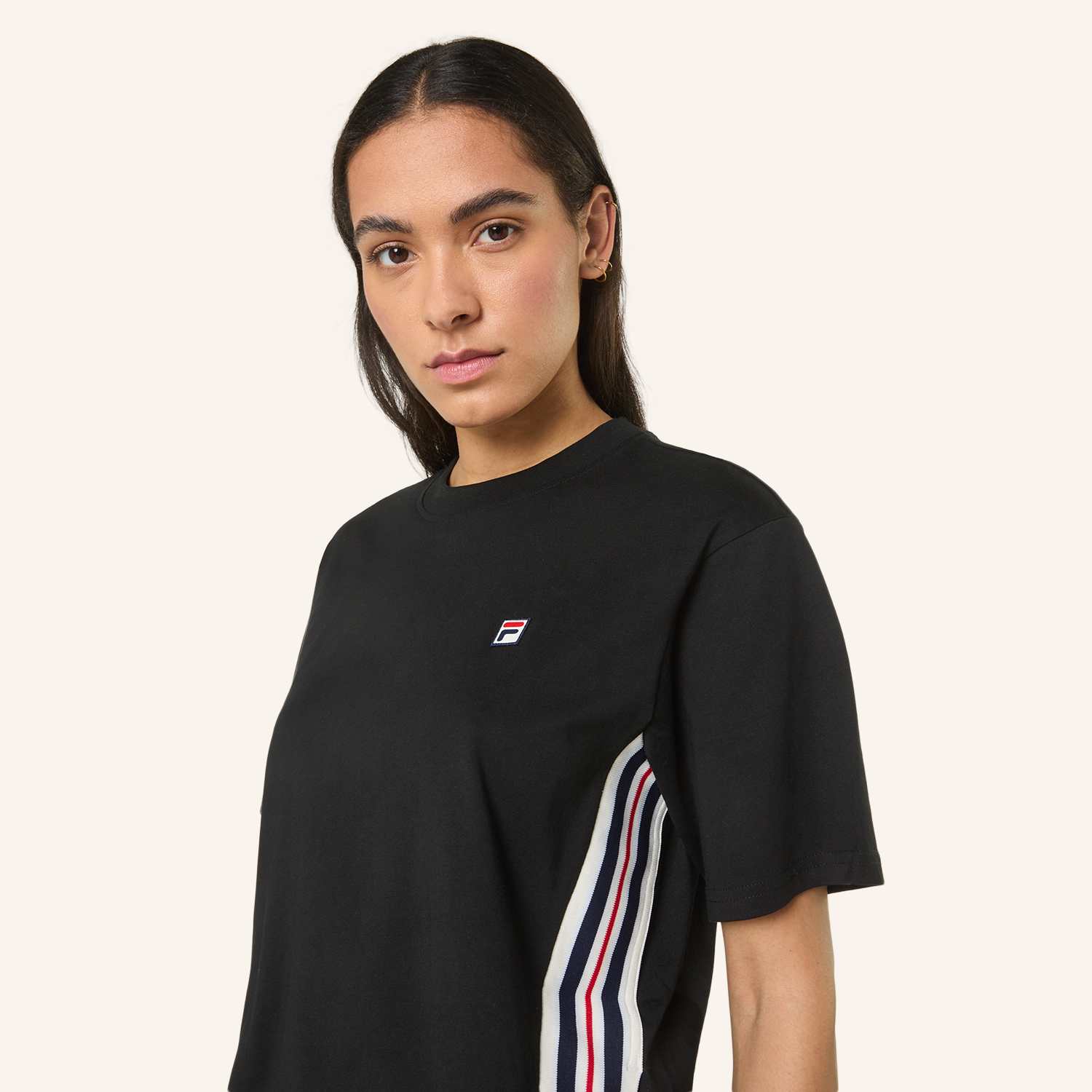 Fila SERRETTA loose heritage tape t-shirt Bild 6